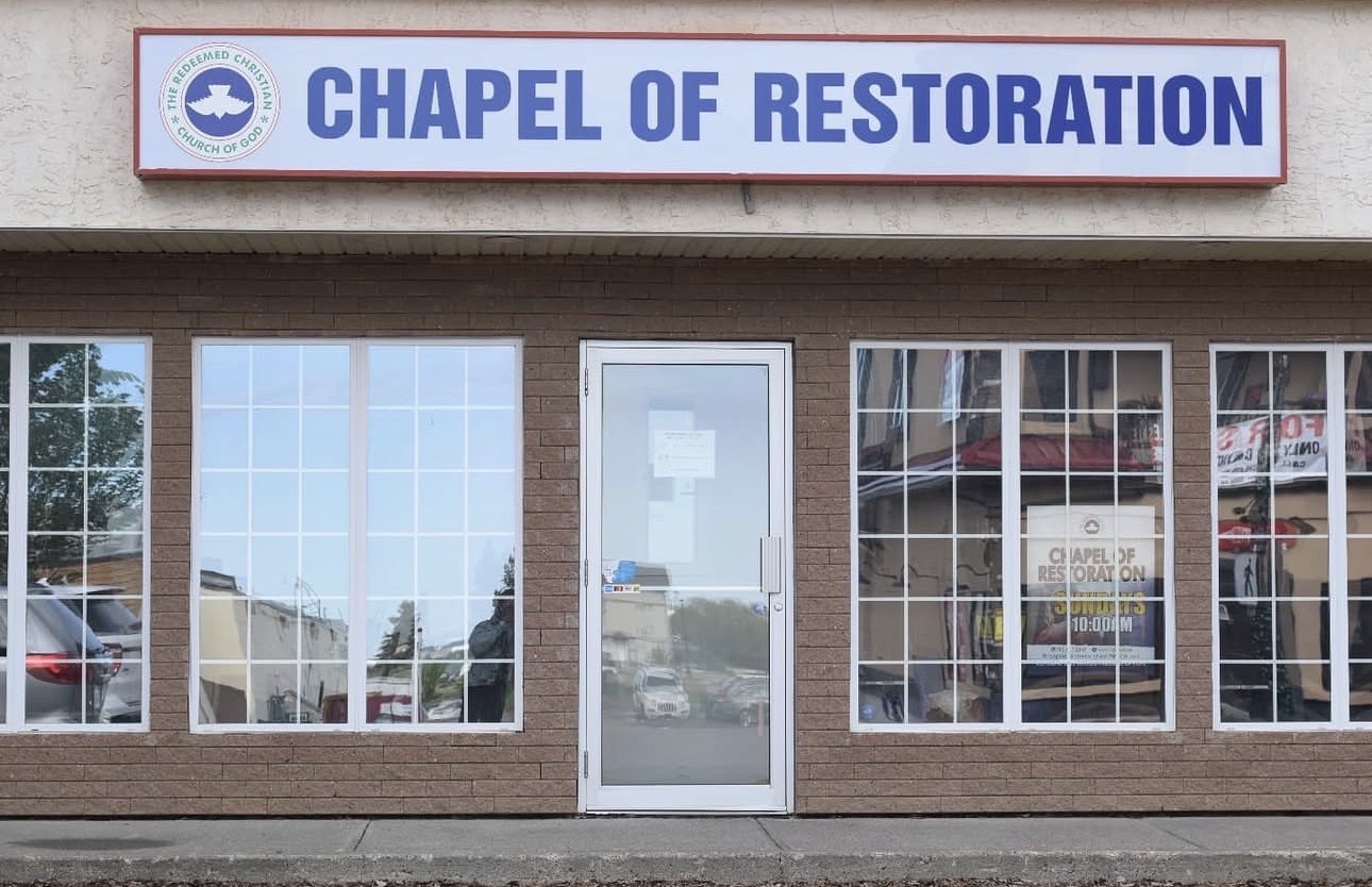 RCCG Chapel of Restoration — 5011 50 Street, Beaumont Alberta